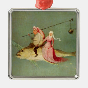 The Temptation of St. Anthony 2 Metal Ornament