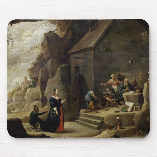 The Temptation of St. Anthony 2 Mouse Pad (Front)