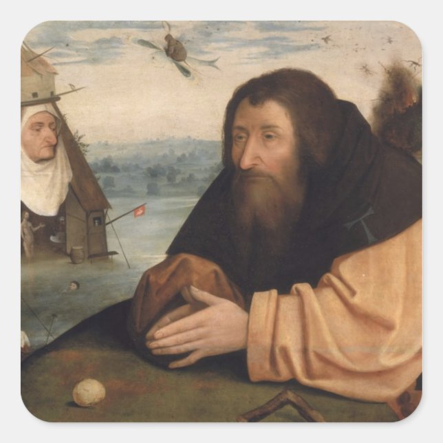 The Temptation of St. Anthony 2 Square Sticker (Front)