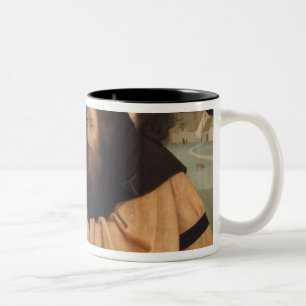 The Temptation of St. Anthony 2 Two-Tone Coffee Mug