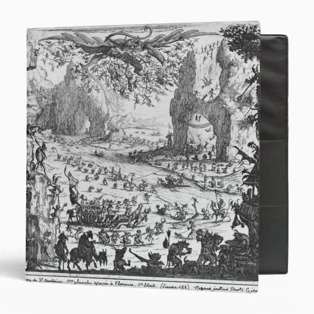 The Temptation of St. Anthony Binder (Front/Inside)