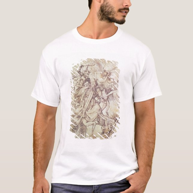 The Temptation of St. Anthony (engraving) T-Shirt (Front)