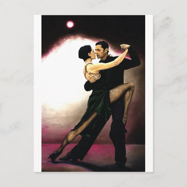 The Temptation of Tango Postcard (Front)