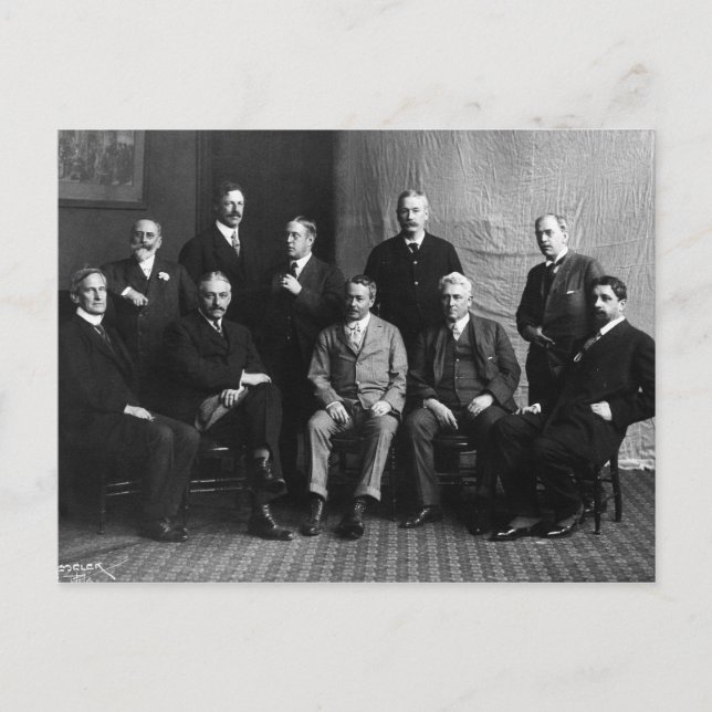 The Ten American Impressionist Painters Postcard (Front)