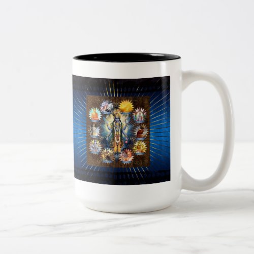 The Ten Avatars Of Vishnu _ Mug Cup