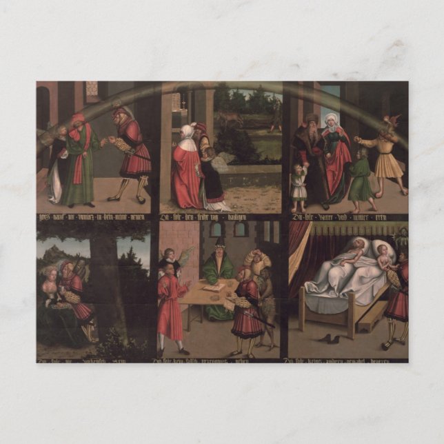 The Ten Commandments Postcard (Front)