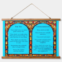 The Ten Commandments Tapestry