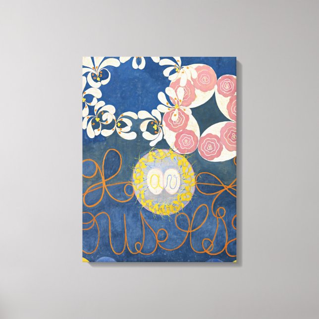 The Ten Largest, Group IV, No.1 by Hilma af Klint Canvas Print (Front)