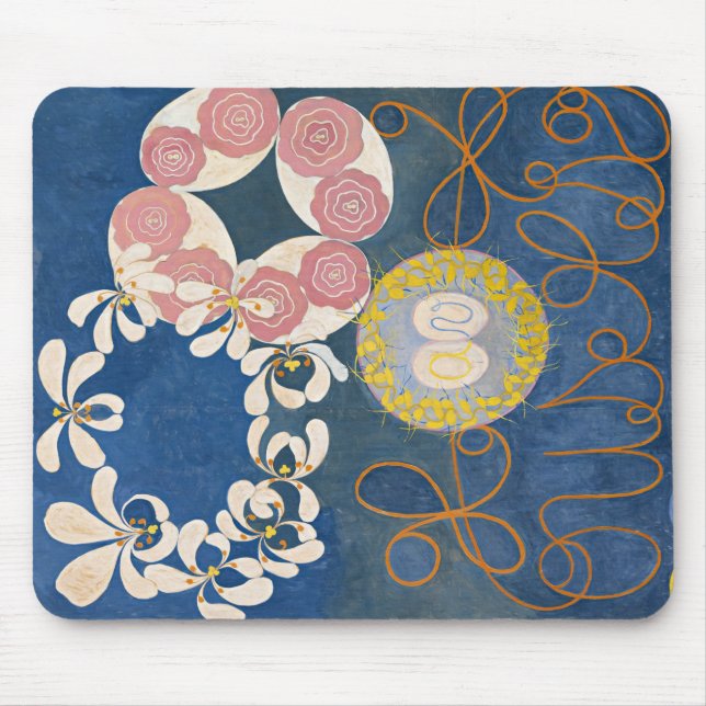 The Ten Largest, Group IV, No.1 by Hilma af Klint Mouse Pad (Front)