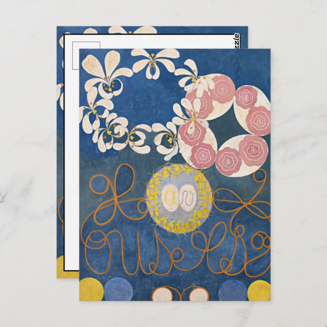 The Ten Largest, Group IV, No.1 by Hilma af Klint Postcard (Front/Back)
