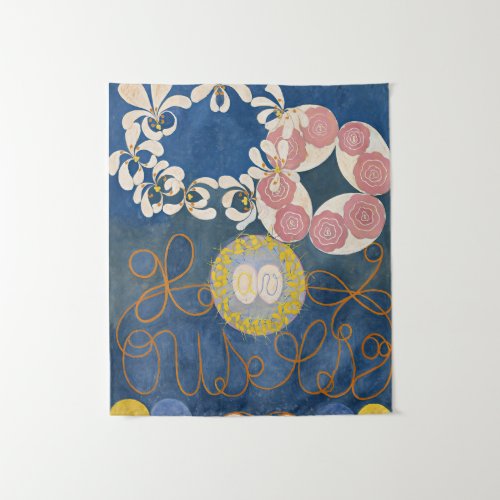 The Ten Largest Group IV No1 by Hilma af Klint Tapestry