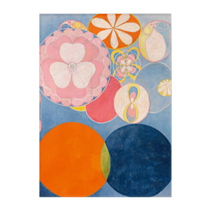 The Ten Largest, Group IV, No.2 by Hilma af Klint Acrylic Print