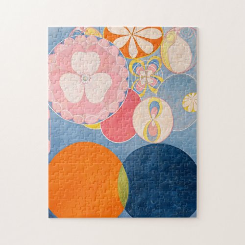 The Ten Largest Group IV No2 by Hilma af Klint Jigsaw Puzzle