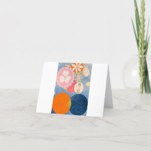 The Ten Largest, Group IV, No.2 by Hilma af Klint Letterpress Thank You Card