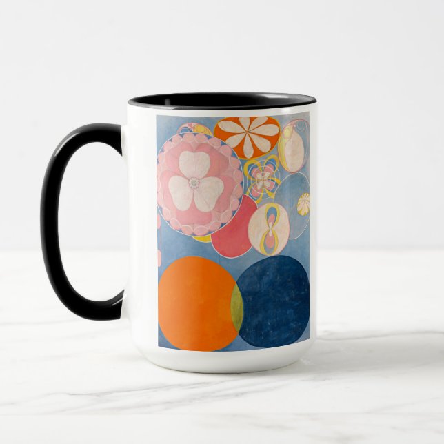The Ten Largest, Group IV, No.2 by Hilma af Klint Mug (Left)