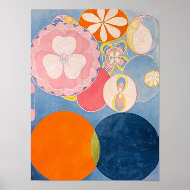 The Ten Largest, Group IV, No.2 by Hilma af Klint Poster (Front)
