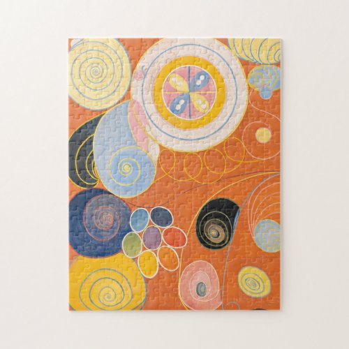 The Ten Largest Group IV No4 by Hilma af Klint Jigsaw Puzzle