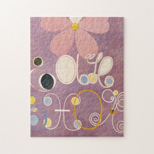 The Ten Largest Group IV No5 by Hilma af Klint Jigsaw Puzzle