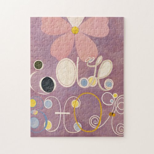 The Ten Largest Group IV No5 by Hilma af Klint Jigsaw Puzzle