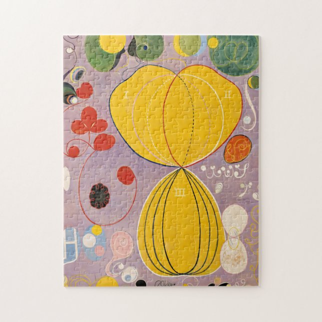 The Ten Largest, Group IV, No.7 by Hilma af Klint Jigsaw Puzzle (Vertical)