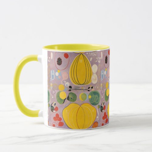 The Ten Largest Group IV No7 by Hilma af Klint Mug