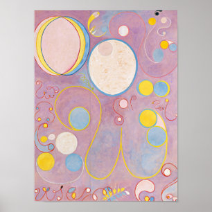 The Ten Largest, Group IV, No.8 by Hilma af Klint Poster