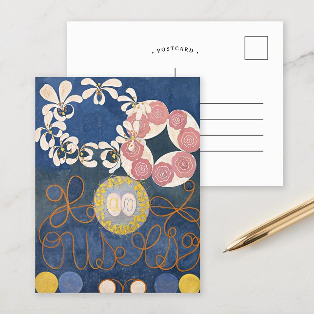 The Ten Largest No. 1 | Hilma af Klint Postcard (Creator Uploaded)