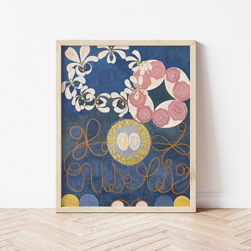 The Ten Largest No 1  Hilma af Klint Poster