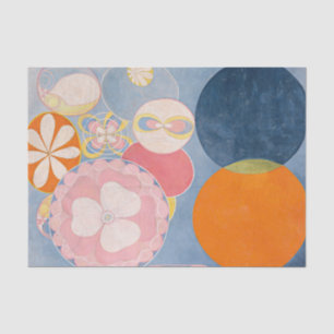 The Ten Largest No 2 Childhood by Hilma Klint Tissue Paper