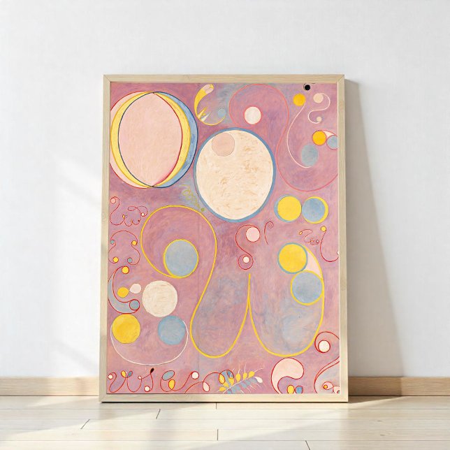 The Ten Largest No. 8 Adulthood, Hilma af Klint Poster (Creator Uploaded)