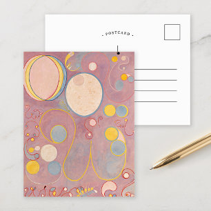 The Ten Largest No. 8 Hilma af Klint Postcard