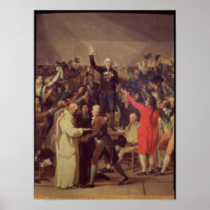 The Tennis Court Oath Poster
