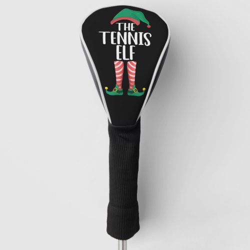 The Tennis Elf Matching Family Group Christmas Golf Head Cover