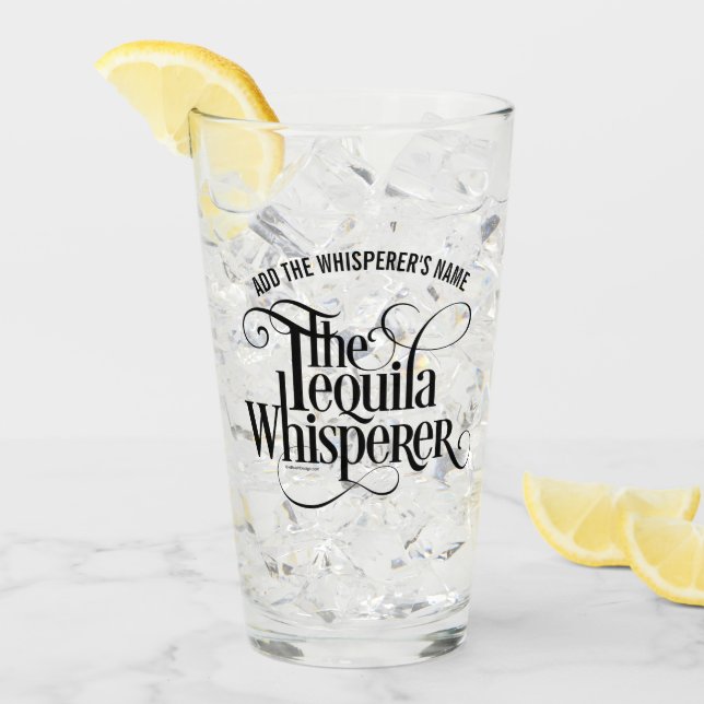 The Tequila Whisperer Glass (Front Ice)