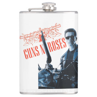 The Terminator and Guns N' Roses Flask