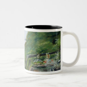 The Terrace at Jacob's Restaurant in Niensted Two-Tone Coffee Mug