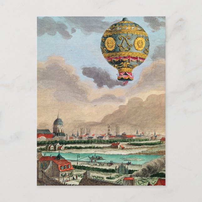 The Terrace of Monsieur Franklin at Passy Postcard (Front)