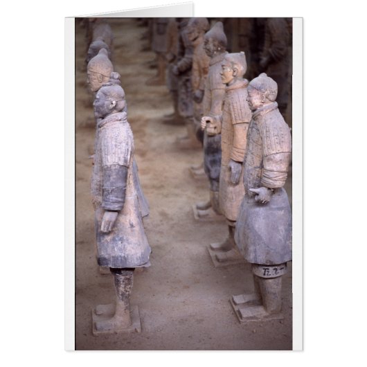 The Terracotta Army Warriors at Xian China (Front)