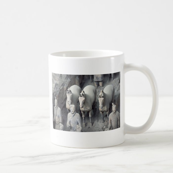 The Terracotta Army Warriors Coffee Mugs