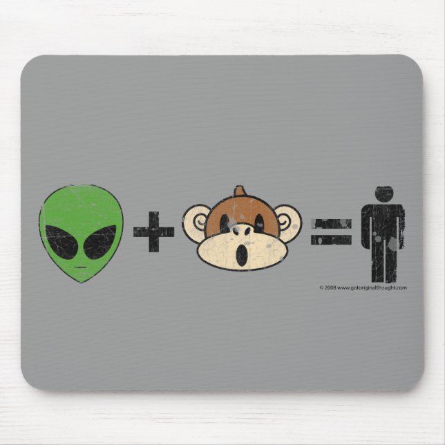 The Terrestrial Freewill Project Mouse Pad (Front)