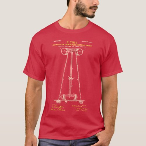 The Tesla Coil Cardinal T_Shirt