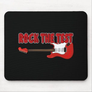 The Test Guitar Teacher Test Day Testing Day Teach Mouse Pad