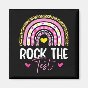 The Test Teacher Test Day Testing Day Funny Teache Magnet