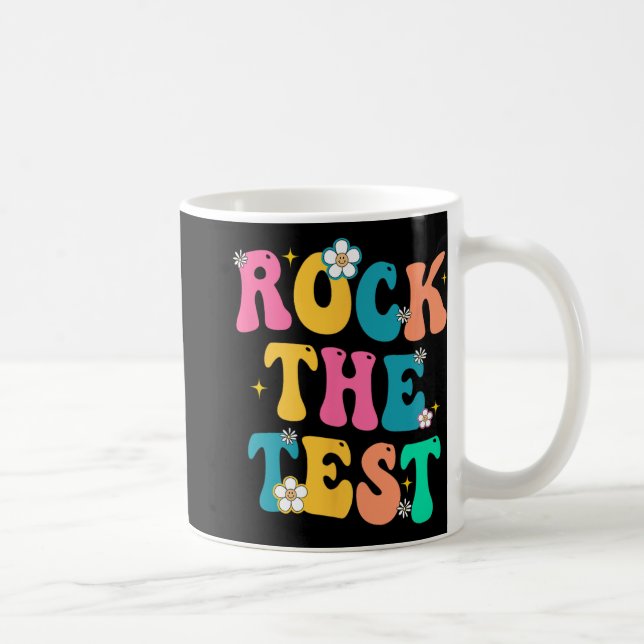 The Test Testing Day 2023 For School Teachers Stud Coffee Mug (Right)