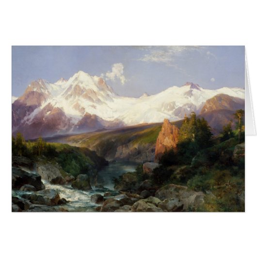 The Teton Range Cards (Front Horizontal)