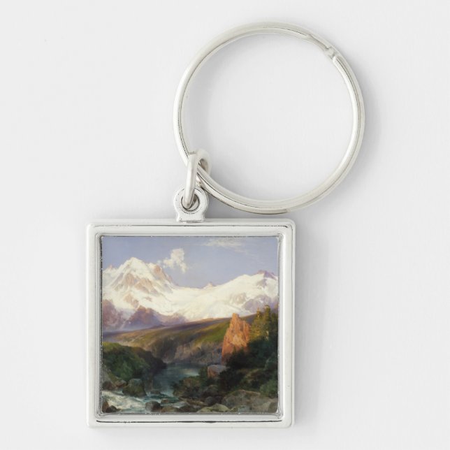 The Teton Range Keychain (Front)