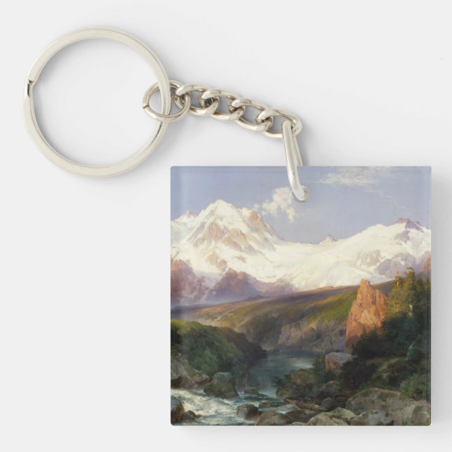 The Teton Range Keychain (Front)