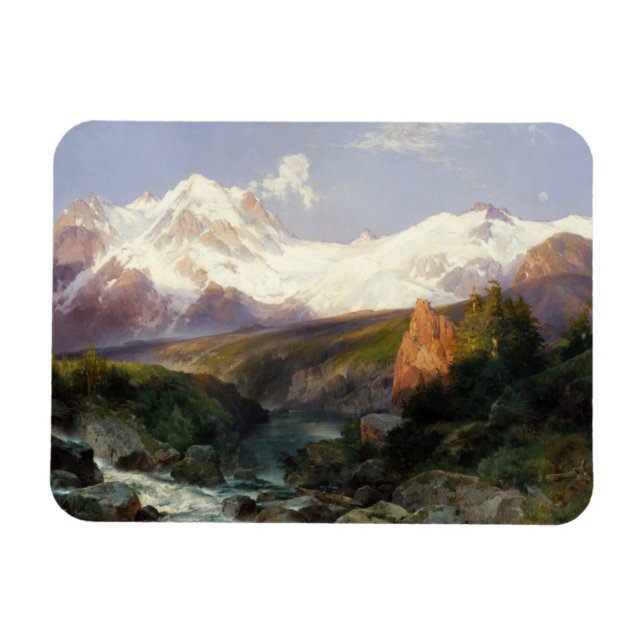 The Teton Range Magnet (Horizontal)