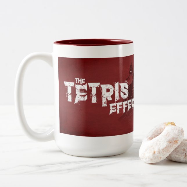 The Tetris Effect - Extra Large Mug (With Donut)