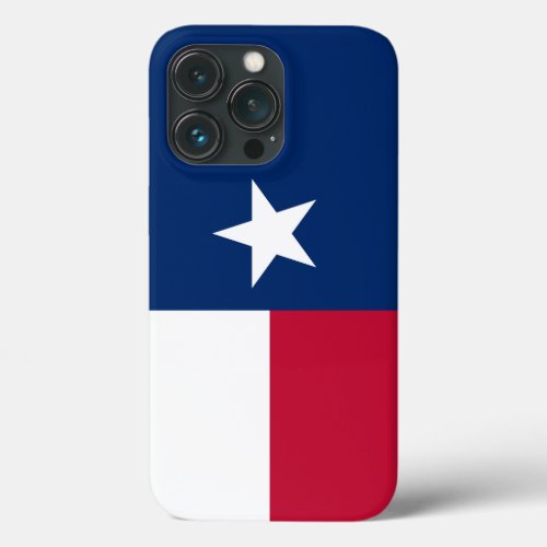 The Texan Lone Star State Flag of Texas iPhone 13 Pro Case